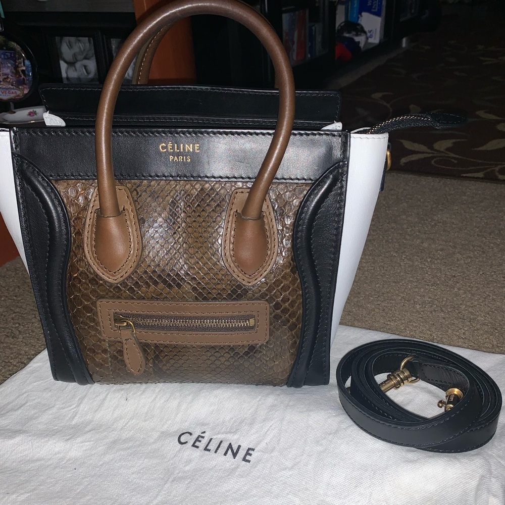Authentic Celine Nano Luggage